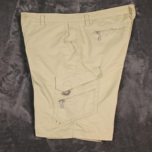 Quiksilver Mens Tan Cargo Shorts Ripstop Khaki AQMWS00020 Size 38 - Picture 3 of 15
